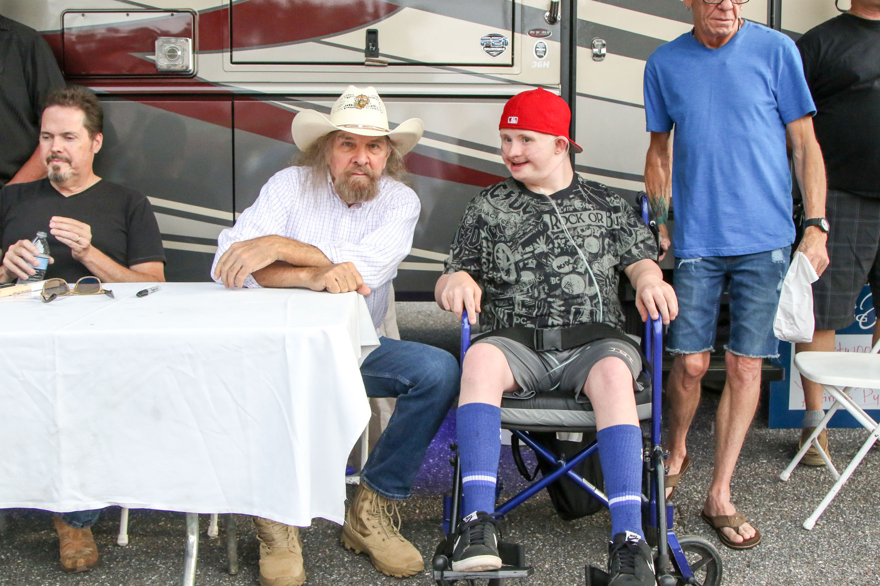 Artimus Pyle Band meet & greet @ Myras Valdese 8_2_19-6570.JPG